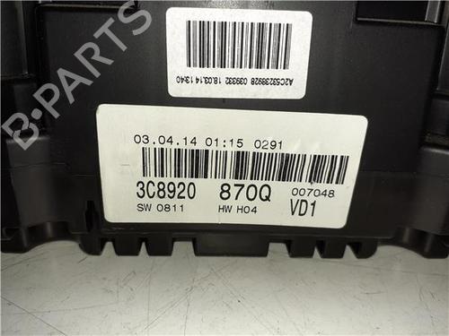 Instrument cluster VW PASSAT CC B6 (357) 2.0 TDI | BP38351946C47 - Image 2