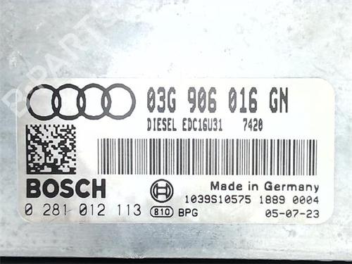 Control unit AUDI A4 B7 Avant (8ED) 2.0 TDI 16V | BP38382650M11 - Image 3