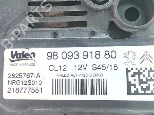 Alternator CITROËN C-ELYSEE (DD_) 1.2 VTi 82 | BP38388187M7 - Image 6