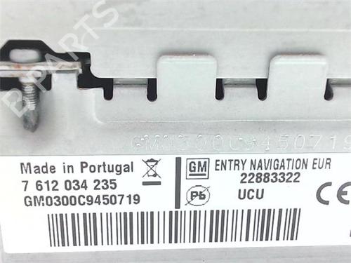 Radio OPEL ASTRA J Saloon 1.7 CDTI (69) | BP38364374E6 - Image 7
