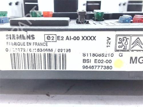 Electronic module PEUGEOT 206 SW (2E/K) 1.4 HDi | BP38405156M83 - Image 3