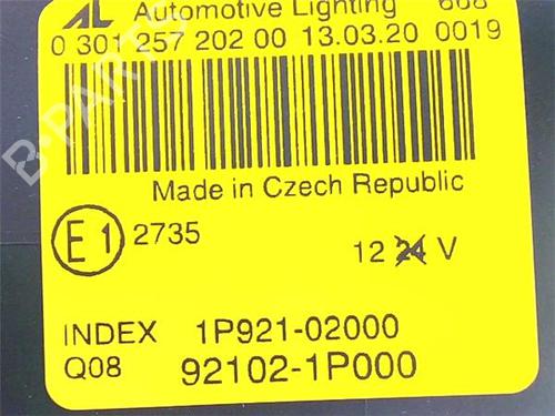 Right headlight KIA VENGA (YN) 1.4 CRDi 90 | BP38386248C29 - Image 3