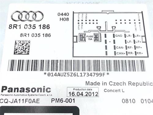 Radio AUDI A4 B8 (8K2) 2.0 TDI quattro | BP38363204E6 - Image 3