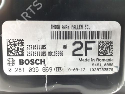 Control unit DACIA LODGY (JS_) 1.5 Blue dCi 115 (JSJT) | BP38333545M11 - Image 7