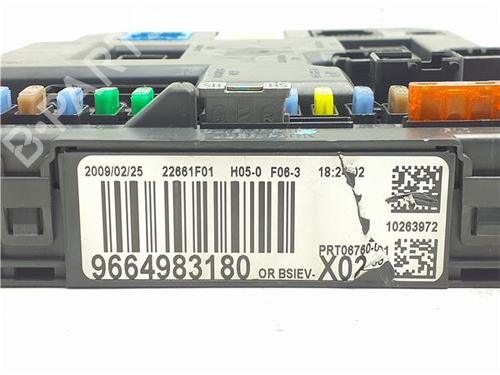 Fuse box CITROËN C3 Picasso (SH_) 1.6 HDi | BP38392887E1 - Image 4