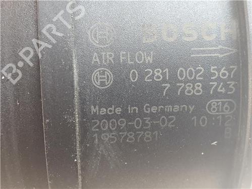 Mass air flow sensor BMW 1 (E81) 116 d | BP38371801M95 - Image 5