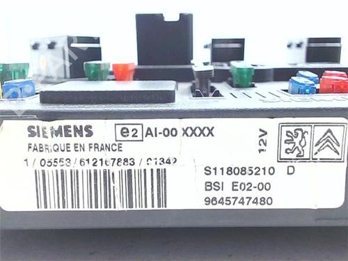 Electronic module PEUGEOT 206 CC (2D) 1.6 16V (2DNFUF, 2DNFUR) | BP38393672M83 - Image 3