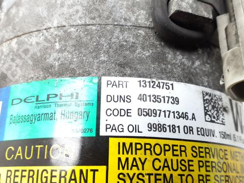 AC compressor OPEL ASTRA H (A04) 1.7 CDTI (L48) | BP39074945M34 - Image 6