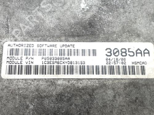 Engine control unit (ECU) CHRYSLER NEON II 2.0 16V | BP38334579M57 - Image 5