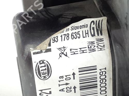 Left headlight OPEL ASTRA H (A04) 1.4 (L48) | BP38559887C28 - Image 6
