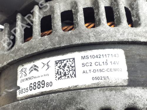 Alternator CITROËN C3 III (SX) 1.5 BlueHDi 100 (SXYHYP, SXYHTU) | BP38397372M7 - Image 6