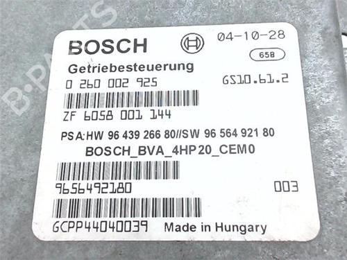 Gearbox control unit PEUGEOT 607 (9D, 9U) 2.2 16V | BP38382912M52 - Image 2