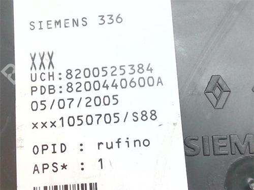 Electronic module RENAULT MEGANE II Saloon (LM0/1_) 1.5 dCi (LM02, LM13, LM2A) | BP38353797M83 - Image 5