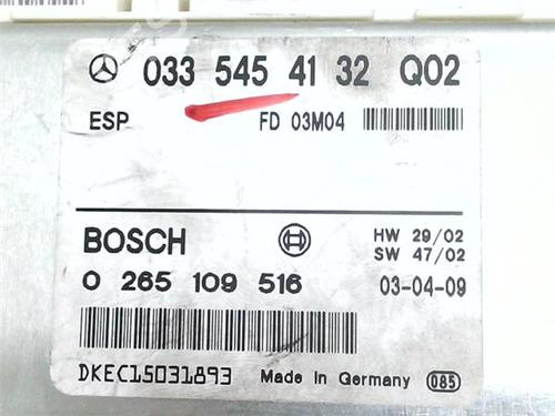 Control unit MERCEDES-BENZ E-CLASS (W211) E 270 CDI (211.016) | BP38378735M11 - Image 2