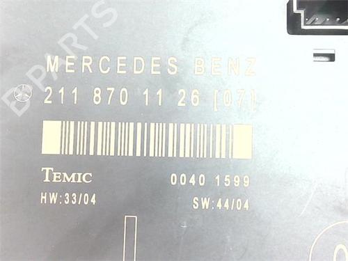 Comfort control module MERCEDES-BENZ E-CLASS (W211) E 280 CDI (211.020) | BP38379143M56 - Image 2