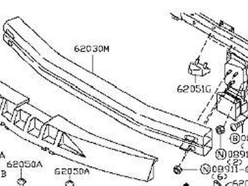Used Crossmember Crossmember 38393286 38393286
