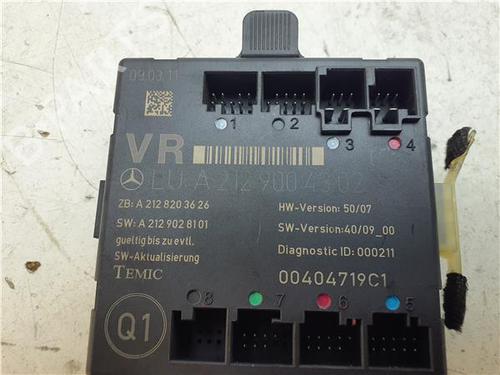 Comfort control module MERCEDES-BENZ E-CLASS (W212) E 250 CDI / BlueTEC (212.003, 212.004) | BP38368738M56 - Image 2