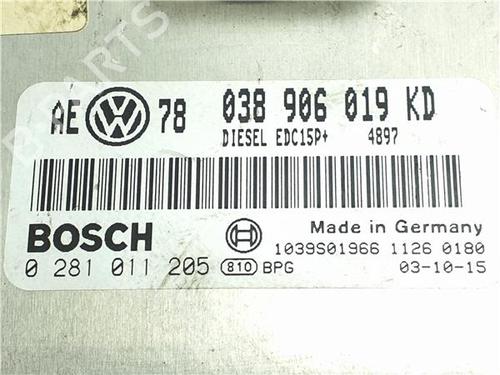 Control unit VW PASSAT B5.5 (3B3) 1.9 TDI | BP38373070M11 - Image 2