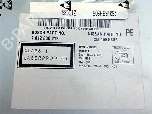 Multifunctionele display NISSAN NOTE (E12) 1.5 dCi | BP38389760C48 - Image 3