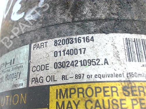 AC compressor RENAULT MEGANE II Saloon (LM0/1_) 1.5 dCi (LM02, LM13, LM2A) | BP38381105M34 - Image 2