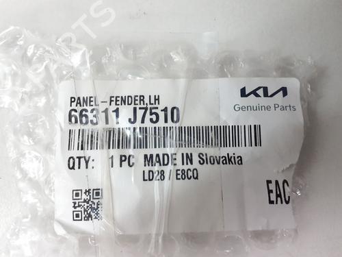 Forkjerm venstre KIA CEED (CD) 1.0 T-GDI | BP38758016C41 - Image 9