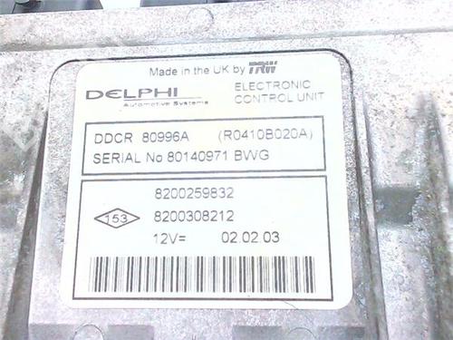 Control unit RENAULT MEGANE II Saloon (LM0/1_) 1.5 dCi (LM0F, LM0T, LM2B) | BP38349491M11  - Image 5