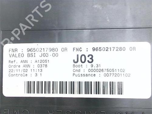 Fuse box PEUGEOT 307 Break (3E) 2.0 | BP38355094E1 - Image 4
