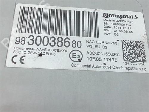 Módulo eletrónico CITROËN C4 CACTUS 1.2 THP 110 | BP38372117M83 - Image 2