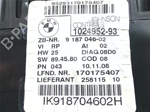 Instrument cluster BMW 1 (E87) 118 d | BP38350792C47 - Image 3