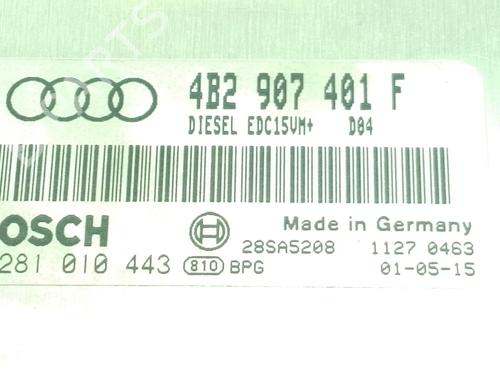 Control unit AUDI A6 C5 (4B2, 4B4) 2.5 TDI | BP39268390M11 - Image 4