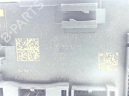 Comfort control module SEAT LEON ST (5F8) 1.6 TDI | BP38365472M56 - Image 4