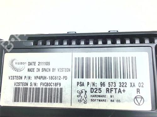 Climate control PEUGEOT 407 Coupe (6C_) 2.7 HDi | BP38401466I5 - Image 2