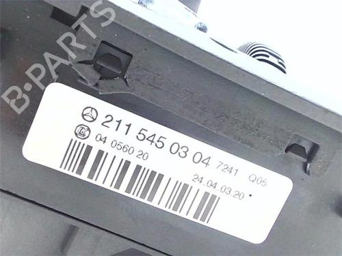 Headlight switch MERCEDES-BENZ E-CLASS (W211) E 270 CDI (211.016) | BP38378734I24 - Image 4