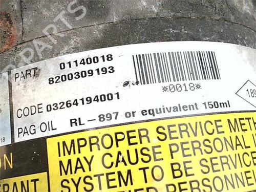 AC compressor RENAULT MEGANE II Saloon (LM0/1_) 1.9 dCi (LM0G, LM1G, LM2C) | BP38373865M34 - Image 2