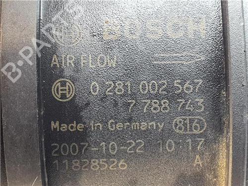 Mass air flow sensor BMW 1 (E81) 118 d | BP38369421M95 - Image 2