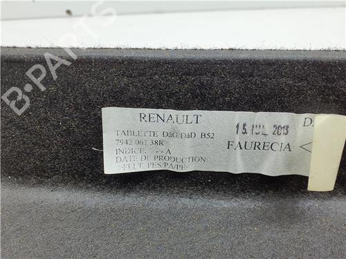Rear parcel shelf DACIA SANDERO II TCe 90 LPG (B8M1) | BP38398502C85 - Image 3