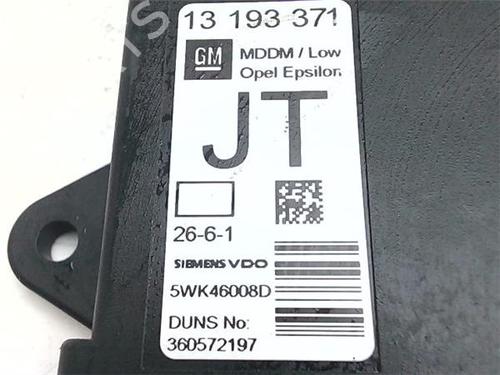 Comfort control module OPEL COMBO Box Body/MPV 1.7 DTI 16V | BP38372947M56 - Image 2