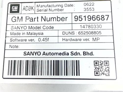 Display OPEL ASTRA J Saloon 1.7 CDTI (69) | BP38415759C48 - Image 5