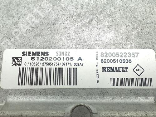 Engine control unit (ECU) RENAULT CLIO III (BR0/1, CR0/1) 1.2 16V (BR02, BR0J, BR11, CR02, CR0J, CR11) | BP38535739M57 - Image 5
