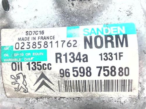 AC compressor PEUGEOT 307 Break (3E) 1.6 HDi 110 | BP38380175M34 - Image 2