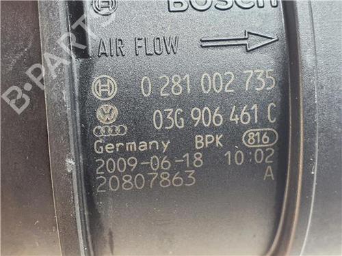Mass air flow sensor SEAT EXEO ST (3R5) 2.0 TDI | BP38369204M95 - Image 4