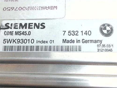 Control unit BMW 5 (E60) 520 i | BP38389153M11  - Image 5
