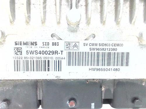 Control unit PEUGEOT 307 Break (3E) 2.0 HDi 135 | BP38380807M11 - Image 6