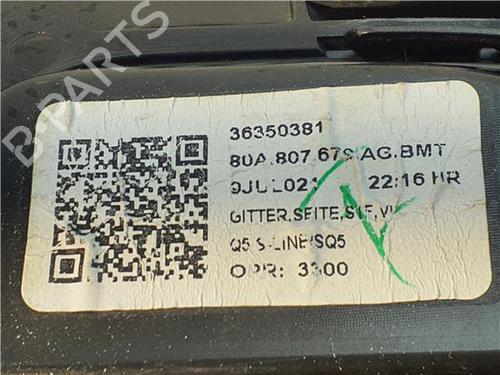 Grill AUDI Q5 (FYB, FYG) 40 TDI Mild Hybrid quattro | BP38364725C40 - Image 3