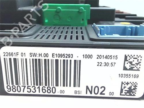 Electronic module PEUGEOT 2008 I (CU_) 1.6 HDi | BP38385117M83 - Image 5