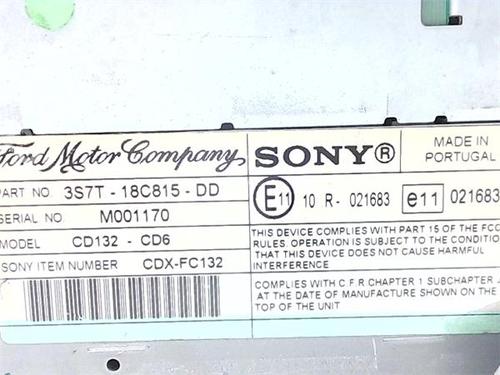Radio FORD C-MAX (DM2) 1.6 TDCi | BP38460520E6 - Image 3