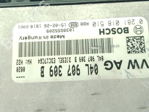 Control unit VW GOLF VII Variant (BA5, BV5) 1.6 TDI | BP38400007M11 - Image 6