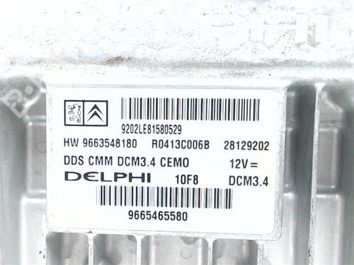 Control unit PEUGEOT 407 Coupe (6C_) 2.0 HDi | BP38381628M11 - Image 2