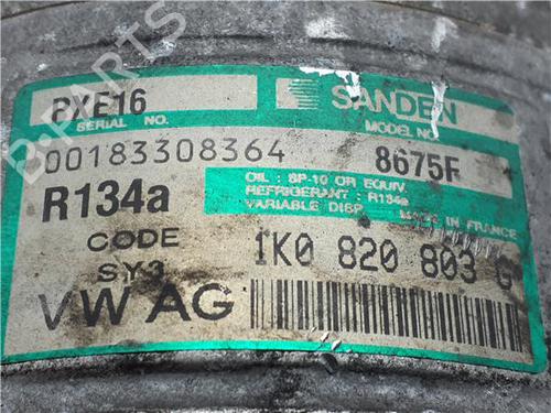 AC compressor VW GOLF V (1K1) 1.9 TDI | BP38373793M34 - Image 2
