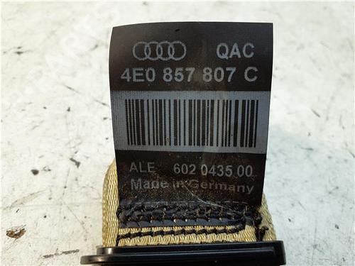 Rear center seatbelt AUDI A8 D3 (4E2, 4E8) S8 quattro | BP40085756I27 - Image 4